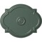 Ekena Millwork Waltz Ceiling Medallion (Fits Canopies up to 4 1/2"), 21 1/4"W x 17 3/8"H x 1"P, Cloud Burst CM21WACBF - alternate 1